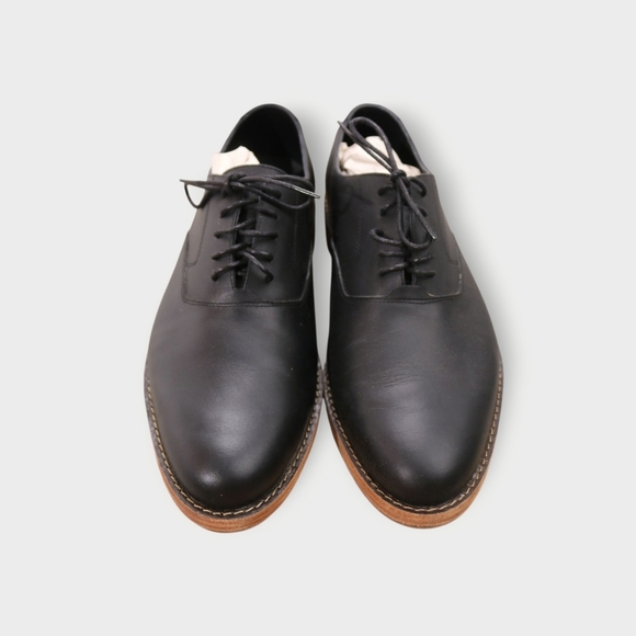 Nisolo Everyday Oxford Dress Shoes Black Leather Lace Up Sz 10 Men's With Box - Picture 4 of 8